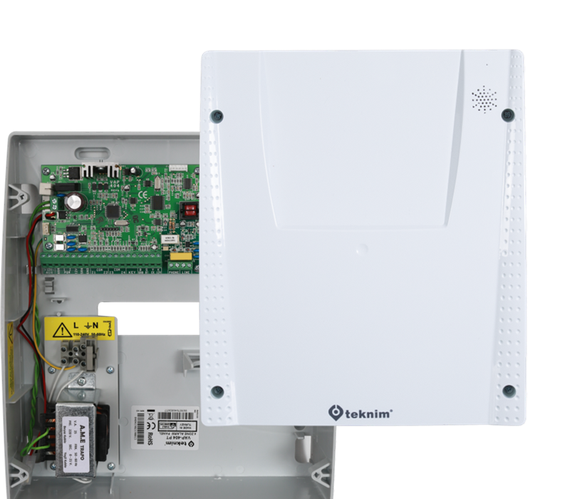 Teknim VAP-404PT 4+4 Zonlu PSTN'li Alarm Paneli